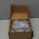 Goldenwarm 25 Pack Champagne Bronze Cabinet Pulls Gold Cabinet Handles 3 inch(76mm) Champagne Drawer Handles Brushed Bronze Drawer Pulls Kitchen Bathroom Bedroom Furniture Hardware (3in Hole Centers)