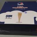 JOLLY CHEF 100 Pack Plastic Champagne Flutes Disposable 4.5 oz Clear Plastic Champagne Glasses Suitable for Wedding, Thanksgiving Day, Christmas