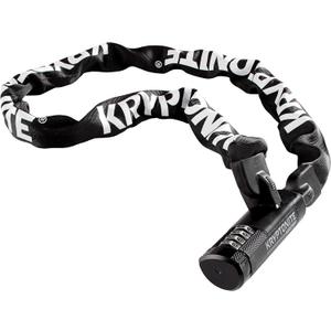 Kryptonite Keeper 712 Combo Bike Chain Lock, 4 Feet Long 7mm Steel Chain Heavy Duty Anti-Theft Bicycle Chain Lock, 4-Digit Resettable Combination Lock for E-Bike Scooter Road Mountain Bikes