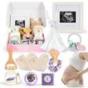 2nd Trimester Pregnancy Gift Box for Expecting and First Time Moms, Gift Basket for Pregnant Women, Pregnant Mom Gifts Box, New Mom Gifts, 2nd Trimester Pregnancy Essentials
