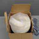 vamorry Lumbar Pillow for Sleeping, Lumbar Support Pillow for Bed for Back Pain Relief, Memory Foam Lower Back Pillow for Bed, Back Support Pillow for Side & Back Sleepers, Washable Cover (Blue)