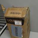 Gourmia Hands Automatic Citrus Juicer with One-Touch Operation - Universal Cone, Anti-Drip Spout, Dishwasher Safe Accessories, Compact, Quiet 60W Motor