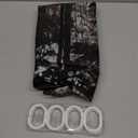 WELMECO Bear Shower Curtain Rustic Shower Curtain Cabin Bathroom Decor 72x72inch Polyester Fabric