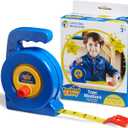 Learning Resources Pretend Play 3" Long Tape Measure - Kids Construction Toys, Preschool Activities, Pretend Play For Toddlers , Height Measurement Counting Tool, Fine Motor Skills, Homeschool