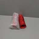 24 Pcs Valentine Small Gift Buckets with Handle Hollow Heart Shaped Red Metal Sand Bucket Bulk Valentines Party Favor for Crayon Candy Chocolate Flower Party Favor