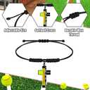 Kigeli 24 Set Softball Christian Cross Bracelets, multicolor
