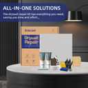 Drywall Repair Kit,Drywall Repair Panel 12 x12,Drywall Patch Kit Large Hole,Sheetrock Repair Kit,Wall Surface Large Hole Fill Quick and Easy Solution