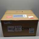 TD00145 Sputnik Chandelier Floor Lamp for Bedroom,4-Lights Glass Shade Floor Lamps for Living Room,Brass/Gold