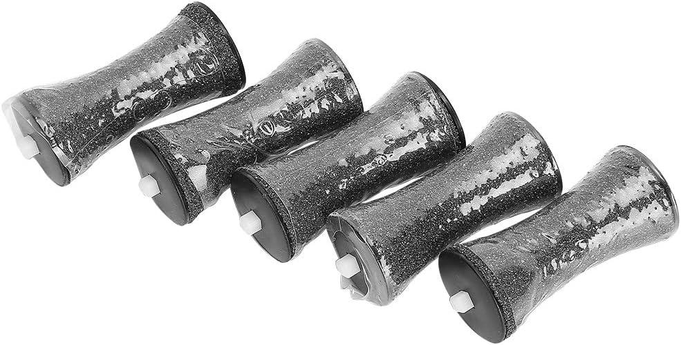 ZJchao Callus Remover Roller Heads 5 Pack Replacement Rollers for Amope Pedicure Machine Designed with Quartz Stone Very Strong Foot File Roller Head