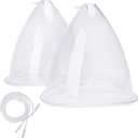 1500ML Vacuum Therapy Machine Cups, Extra-Large Vacuum Cupping Machine Cups with Y Type Hose