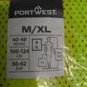 Portwest Public Service Vest Hi Vis Visability Safety Work Wear Gilet Executive ANSI 2 (Yellow)