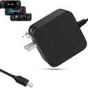 65W USB C Charger Compatible with ASUS ROG Xbox Ally X, 6FT Fast Charger Compatible with Nintendo Switch 1/2, Steam Deck, Legion Go, MSI Claw, GPD Win, Ayaneo, Onexplayer & Laptop