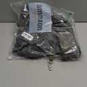 SlowTon Dog Carrier Sling - Thick Padded Shoulder Strap Adjustable Dog Carriers for Small Dogs, Puppy Carrier Purse for Pet Cat with Front Zipper Pocket Safety Belt Machine Washable (GY, L)