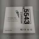 Never Fade Car LED Door Logo Projector Ghost Shadow Light, for RLX/MDX/ZDX/TLX/TL/RDX Series Accessories Door Light Logo LED Laser Car Courtesy Step Light (White)