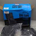 KEYOOG Front & Rear Mud Flaps Splash Guards Fit for 2007-2014 Chevy Silverado 1500/2500 HD/3500/3500 HD-Fit The Models with Single Rear Wheels, 4-Pc Set Easy to Install, Mud Guards Splash Guard Black