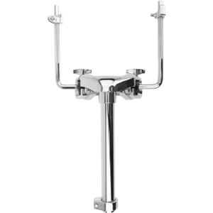 Tom Drum Holder Drummer Musical Performance Hardware Sturdy Durable Strong Stable Bracket for Tom Drum Instrument Accessories DIY Parts , Double Tom Holder