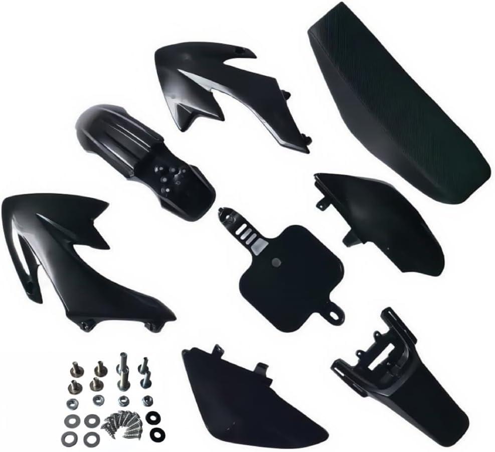 CLEO Black Plastic Body Kit with Black Seat for CRF50 XR50,Made in China 50cc Pit Bikes Dirt Bike taotao - Fender Fairing Replacement Parts