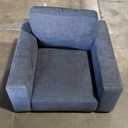 2 Piece Emerald Home Furnishings Lake View Presley Upholstered Sofa Loveseat and Single Sofa set in Navy Aqua (Leg Pegs and Hardware Included) (Single 37Wx37L inches & Loveseat 82Wx37L inches)