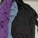 Huukeay 3 Pcs Women's Turtleneck Basic Long Sleeve Shirts Thin Slim Fit Soft Pullover Tops Fall Winter.XL