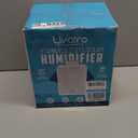 Stainless Steel Humidifier, 3L Warm Mist Humidifier, Easy Clean with Warm Steam Humidifier, Healthy Air Mist Humidifiers for Bedroom Living Room, with Sleep Mode and Auto-off Setting