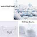 Moozava Youth Sleeveless Compression Shirt Boys Athletic Tank Tops Kids Basketball Football Undershirt (White, XL)