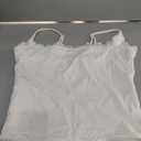 SUUKSESS Women Lace Double Lined Camisole Top Spaghetti Strap Going Out Tank Top , Size S