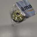 Tbest Alto Saxophone Mute Silencer Lade Lightweight Plastic Sax Mute Saxophone Silencer Alto Saxophone Mute Sax Dampener Silencer Accessory (Gold)