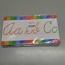 4 x 15 Pieces Cursive Alphabet Line Bulletin Board Set ABC Banner Alphabet Classroom Wall Strips Wall Decor for Pre-School Kindergarten Elementary Nursery Homeschool