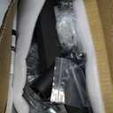 Suptek Monitor Mount Gas Spring Monitor Arm Desk Mount Fully Adjustable Fits 17 20 22 23 24 26 27 32 35 inch Monitors Weight Capacity up to 24.25 lbs (black)