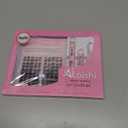 Lash Clusters Kit, DIY Cluster Eyelash Extensions 516mm,132pcs Fluffy D Curl Natural Lashes with Bond and Seal,Remover, TweezersNatural Fake Cat Eye Individual Manga Clusters 1-2-L