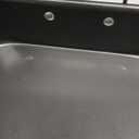 KITESSENSU Nonstick Roasting Pan with Rack 15 x 11 inch - Turkey Roaster Pan for Ovens - Wider Handles & Heavy Duty Construction, Gray