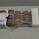 Wood Coat Rack Wall Mount, Coat Hooks Hanger Wall Mounted, Heavy Duty Wall Coat Rack with 6 Hooks for Hanging Coats/Keys/Hats/Robe&Towels/Plants/Bags, Walnut