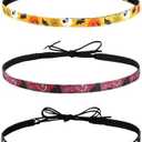 DOCILA Halloween Cowboy Hat Band Women Men, Western Pu Leather Ghost/Pumpkin/BatCowgirl Hat Belts, Replacement Panama Rancher Fedora Strap Rodeo Headbands