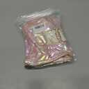 2 x Hiroyuki Iridescent Makeup Bag, 14 inches Cosmetic Bag, Large Capacity Travel Pouch (Skin, pink)