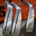TaylorMade Golf Qi Max Irons Set 4-PW, P (7-Piece Lot) Left-Handed KBS Max 85 MT Steel Regular Flex