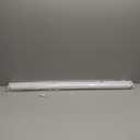 LazBlinds No Drill Blinds for Indoor Windows, Blackout Roller Shades, Cordless Window Blackout Blinds, Thermal Insulated Fabric UV Protection for Home and Office, 35" W x 48" H, White