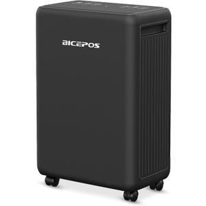 2000 Sq.Ft Dehumidifier for Basement, 30 Pints Dehumidifiers for Home with Drain Hose, 0.52 Gal Water Tank, Intelligent Humidity Control, Auto Shut Off, For Large Rooms and Home