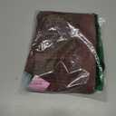 Dani's Choice Everyday High Waist A-line Flared Skater Midi Skirt (Brown, S)