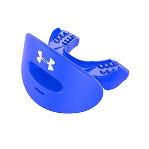 Under Armour Lip Guard for Football, Football Mouth Guard With Strap, Football Mouthpiece, Full Mouth Protection, Football Mouth Guard for Braces, Lip Guard Mouth Piece, Adult and Youth Mouth Guards, Blue