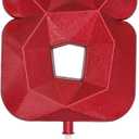 DERVENTA Large Birthday Candle Number 3D Red 3.7 inch Party Celebration Anniversary Decoration Cake Topper 1 Piece (Number 8 Red)