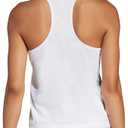 Adidas Womens Club Tennis Climacool V-Neck Tank Top (White, L)