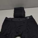 DAVID ARCHY Men's Underwear Boxer Briefs Breathable Ultra Soft Stretch Knit Texture Modal Underwear for Men 4 Pack M