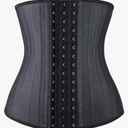 YIANNA Waist Trainer for Women Latex Underbust Waist Cincher Corset Sport Girdle Hourglass Body Shaper, XS