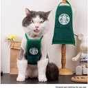 RUTNPO Pet Cat & Dog Clothes - Funny Costume, Soft & Breathable (Medium)