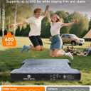 Umbrauto Inflatable Truck Bed Air Mattress for Full Size Short Truck Beds, 5.5-5.8ft, with Pump & Carry Bag. Perfect for Outdoor Adventures
