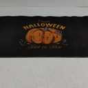 Halloween Door Mat, Halloween Pumpkin Doormat Outdoor Front Door Entrance Absorbent Entry Mat with Non Slip Backing, 17''x30'', Pumpkin Black