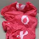 Leyndo 4 ft 3 Pcs Breast Cancer Awareness Inflatable Pumpkin Pink Ribbon Decor Breast Cancer Party Supplies Pumpkin Blow up Outer Decoration Large Party Yard Decoration