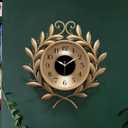 Decorative Vintage Wall Clocks 17" Silent Retro Rustic Battery Operated, Medium
