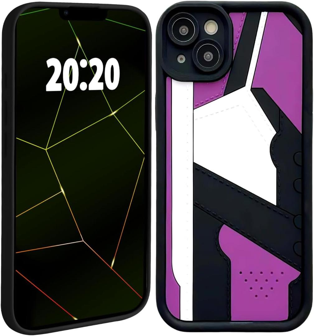 Cool Luxury Phone Case for iPhone 16e Case for Boys,Men Classic Sneaker 3D Design,Aesthetic Street Shockproof Designer Cases Compatible with iPhone 16e