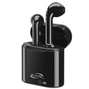 iLive True Wireless Bluetooth Earbuds in Black